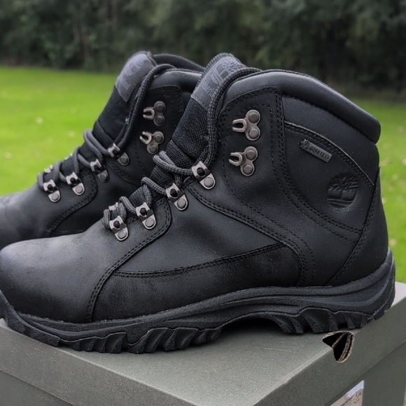 Timberland Men's Dark Gray Boots - Picture 2 of 9